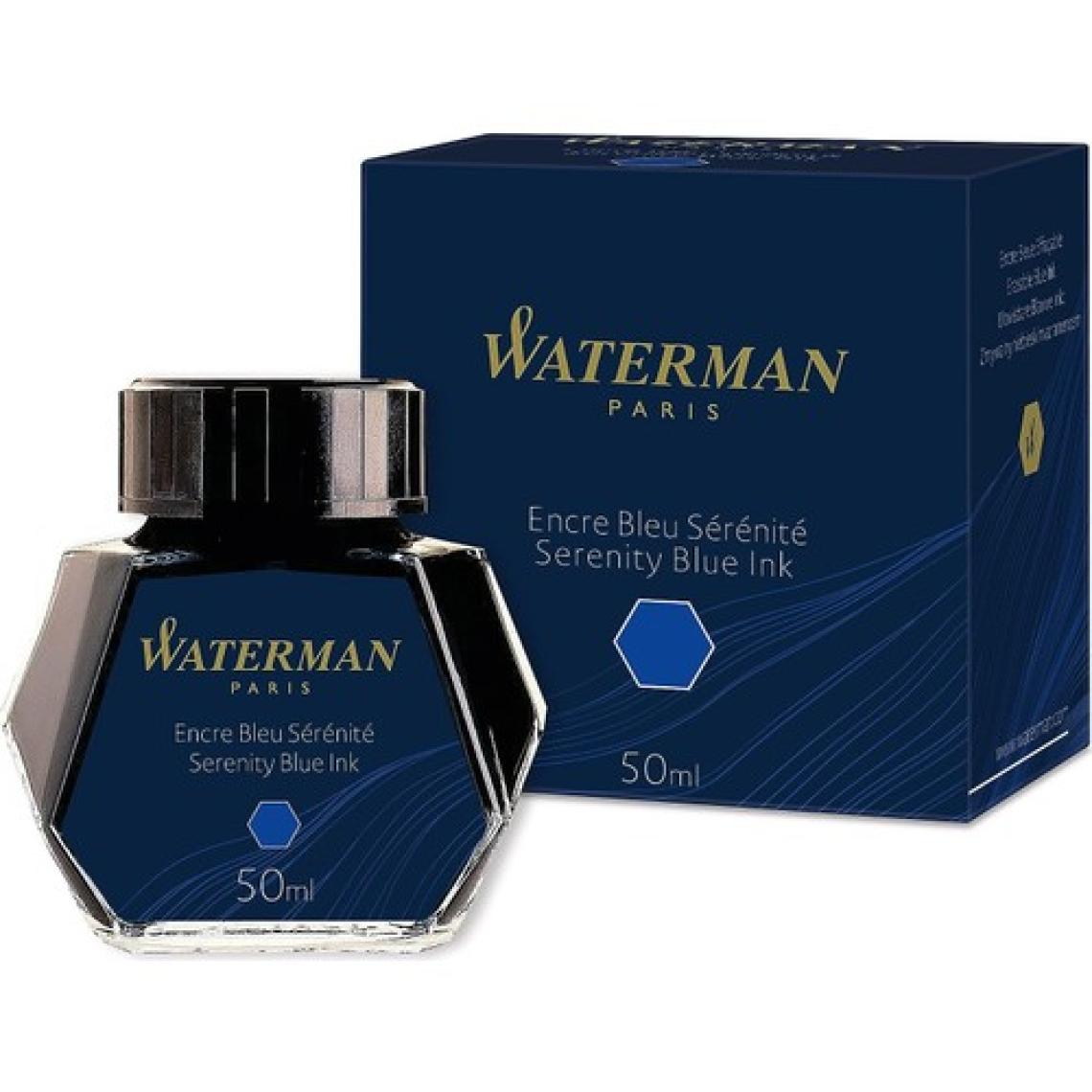Waterman Mavi Dolma Kalem Mürekkebi Şişe Ws0110720