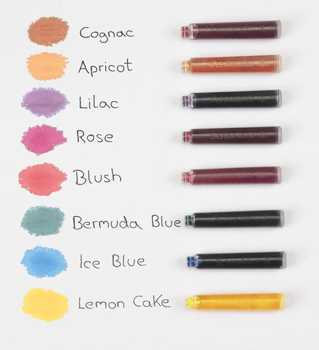 Schneider Dolmakalem Kartusu 6'lı Pastel Kırmızı