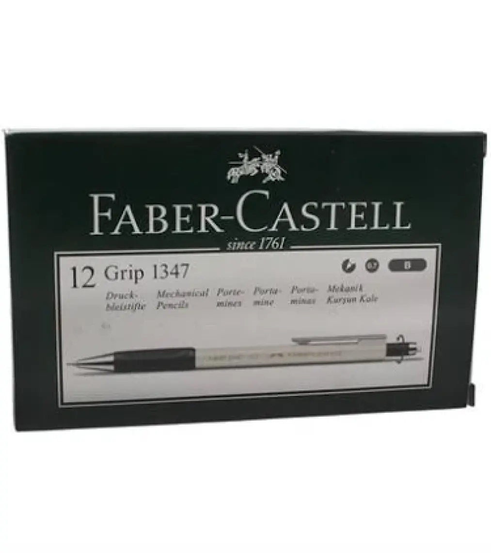 Faber-Castell Grip 1347 0.7 Beyaz Renk Versatil Uçlu Kalem Versatil Kalem