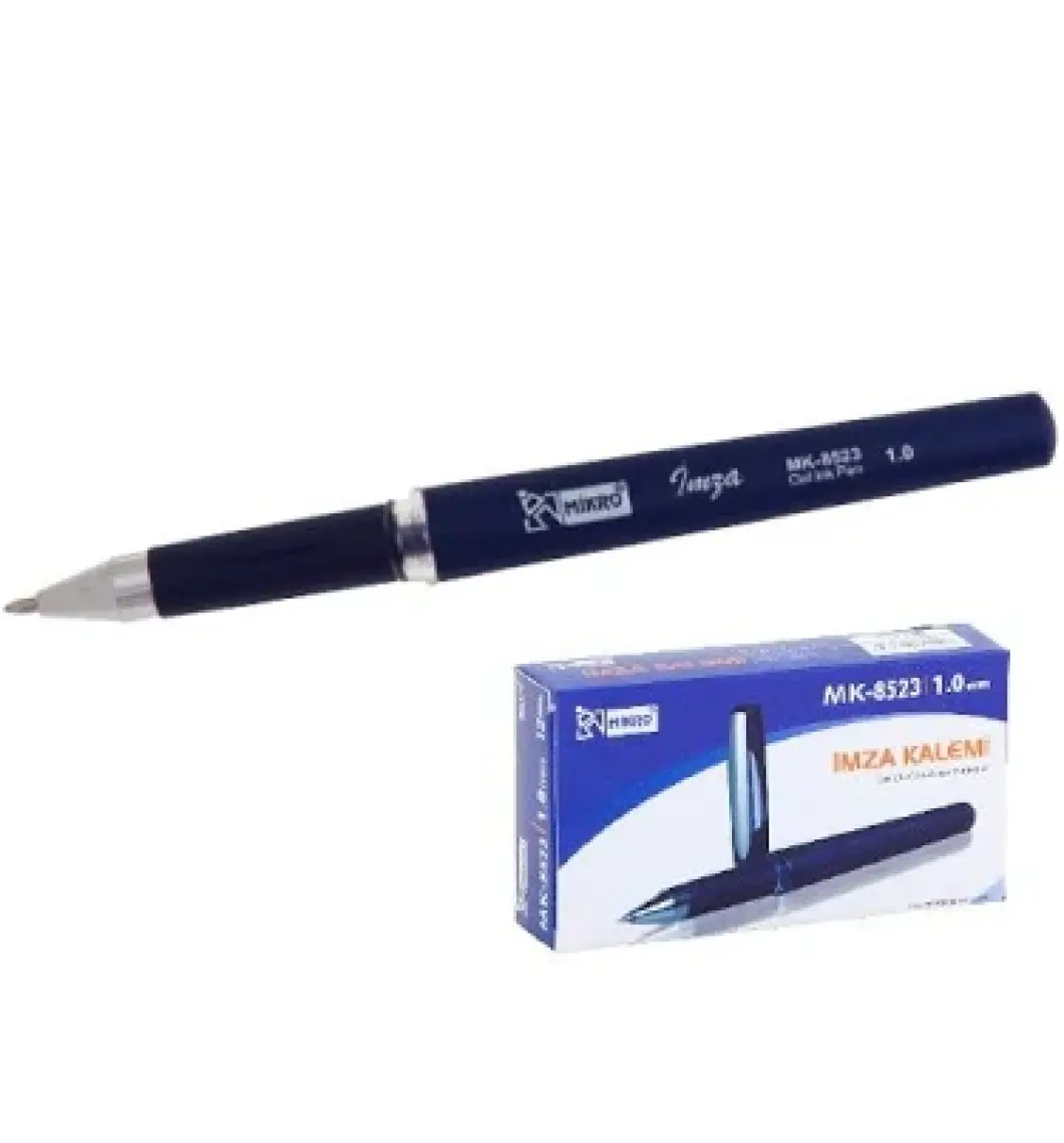 Mikro İmza Kalemi Mavi Mk-8523 (1 Adet)
