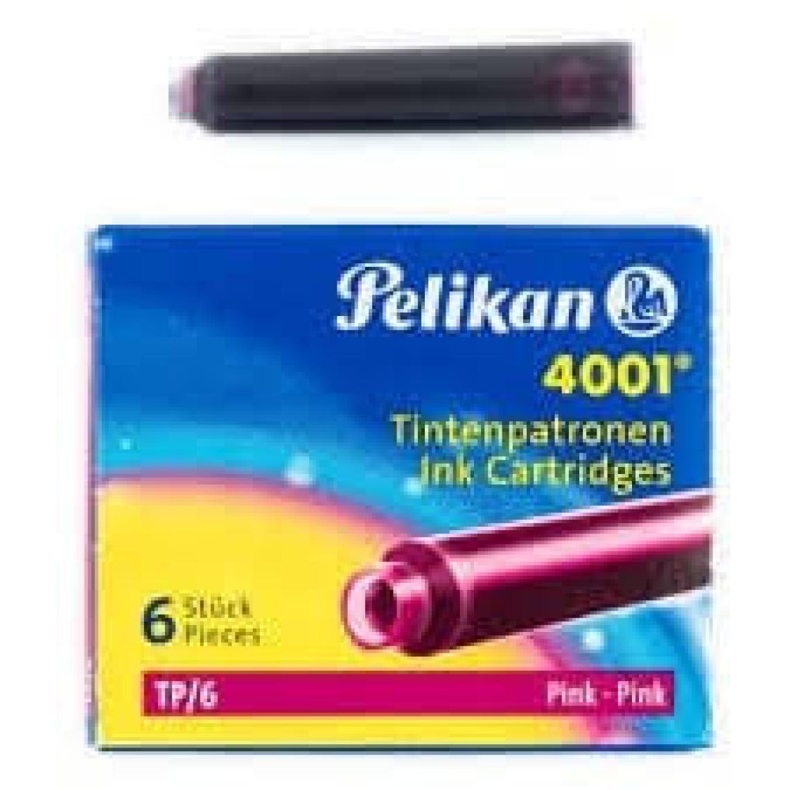 Pelikan Tp6x Dolma Kalem Kartuşu Siyah