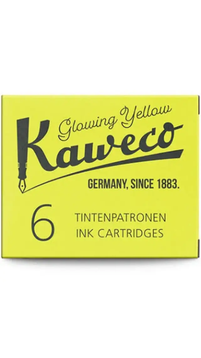 Kaweco Kartuş 6Lı Mavi/Siyah 10000258