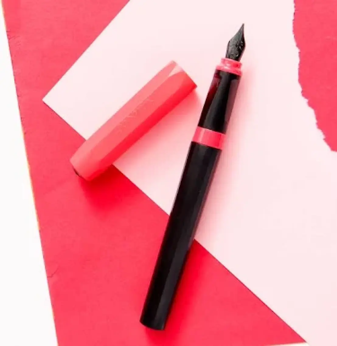 Kaweco Dolmakalem Perkeo F Uç Siyah/Pembe 10001314