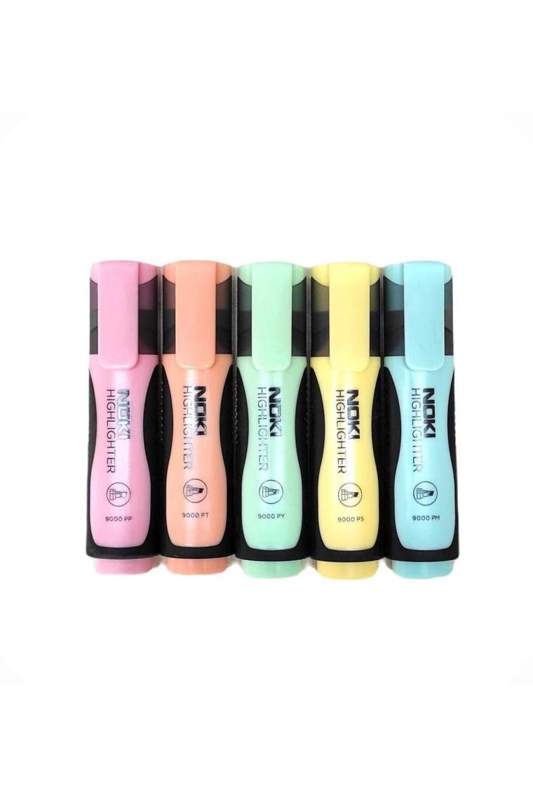 Pastel Fosforlu Kalem 5'li Pvc 9000p5pvc