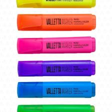 Meno 6'lı Canlı Renk Fosforlu Highlighter Kalem Seti