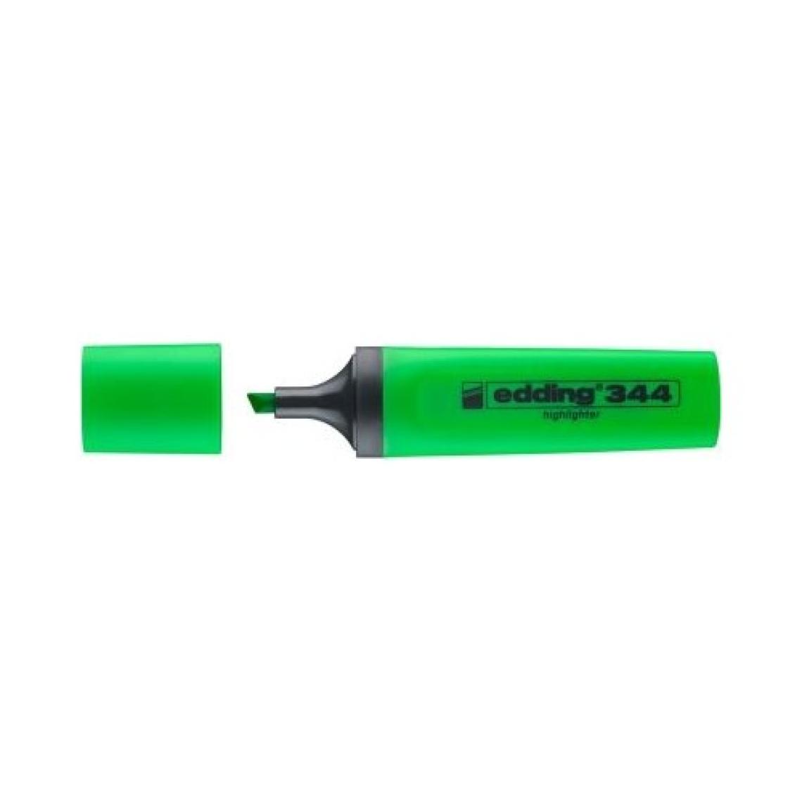 Edding (E-344) Fosforlu Kalem Yeşil 10 Lu