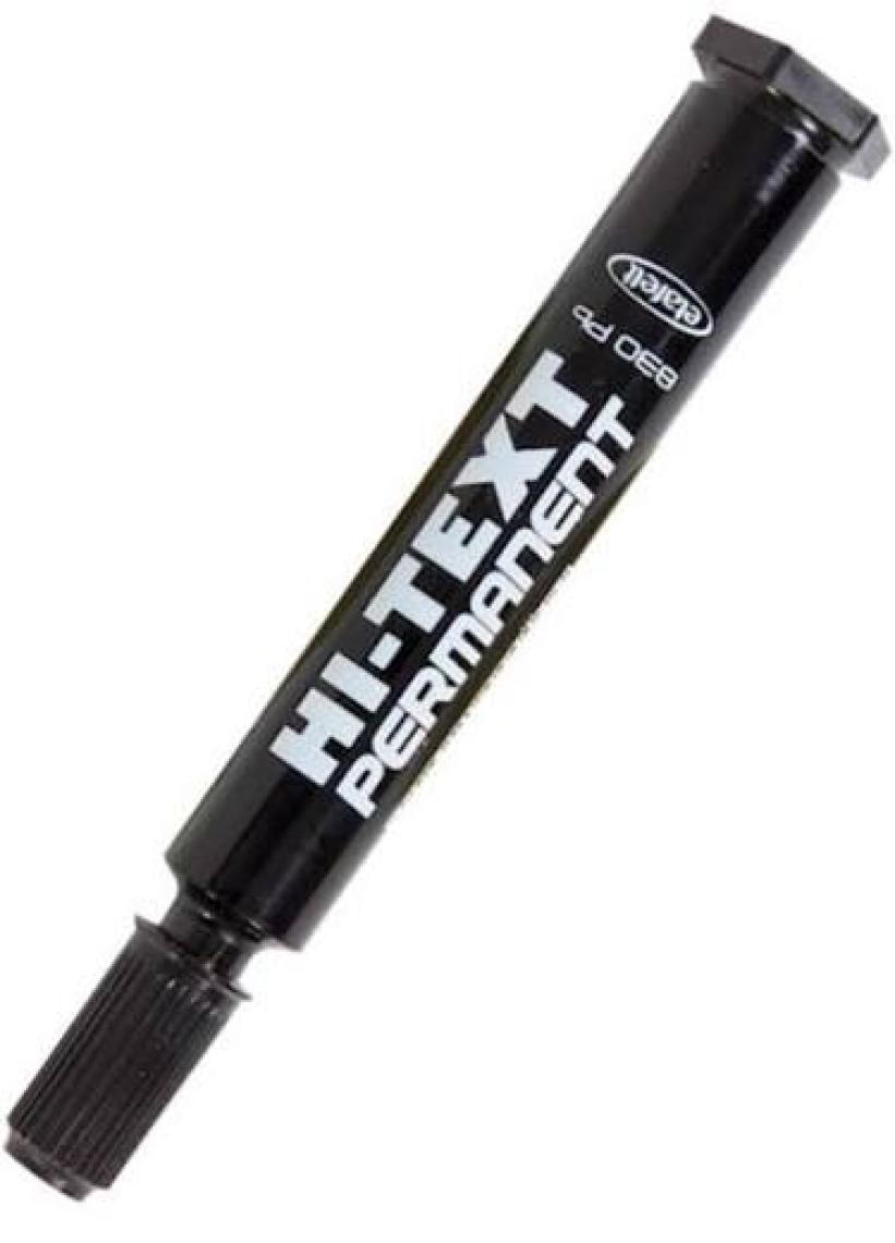 Hi-Text Permanent M. Yuvarlak Uç Siyah 830Pb