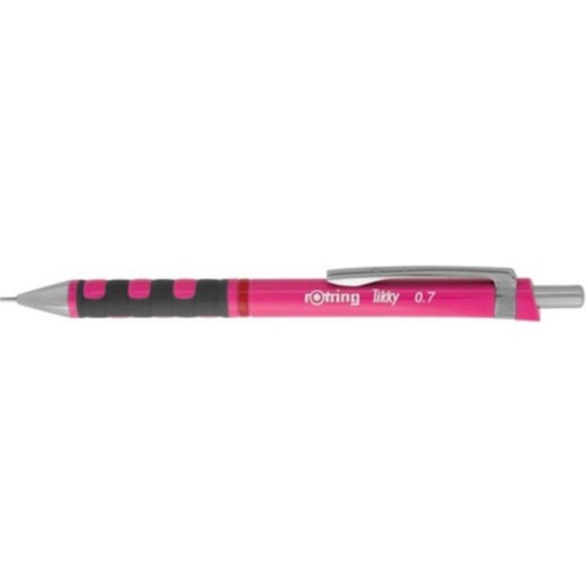Rotring Tikky 0.7 mm Neon Pembe Versatil Okul Seti