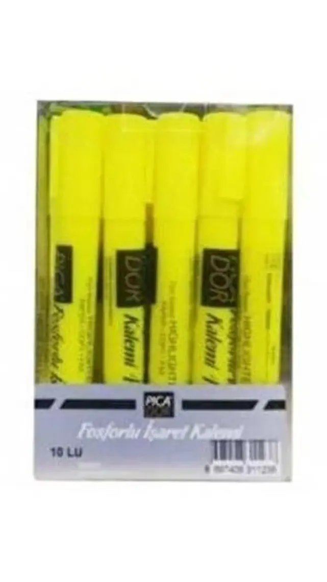 Picador Fosforlu Kalem Canlı ve Pastel Renk 10'lu
