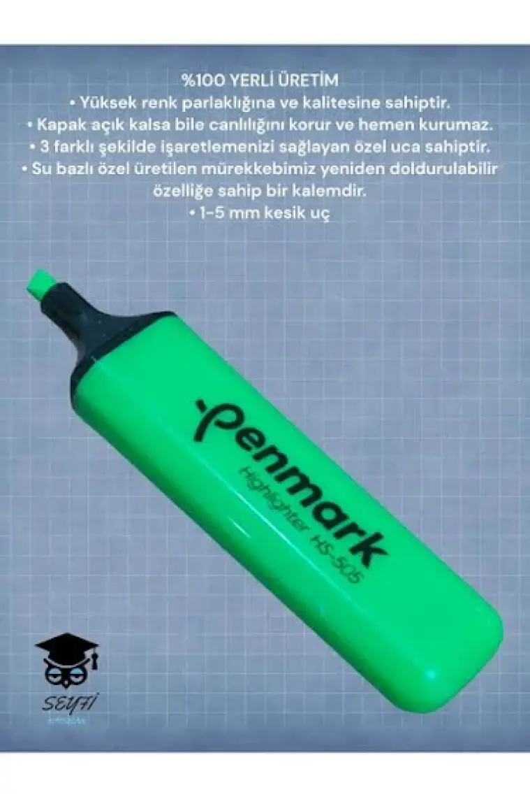 Penmark Penmart Tropik Fosforlu Kalem Lime