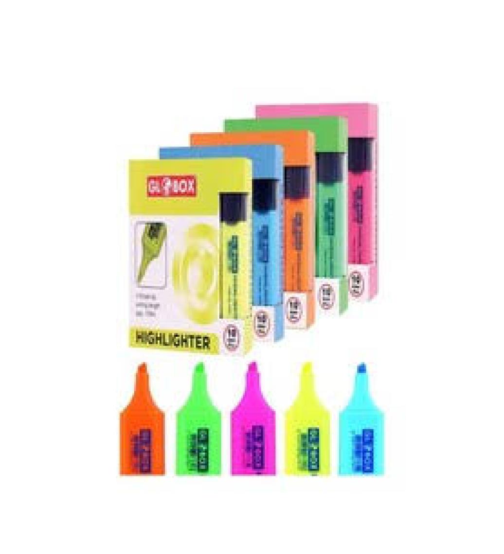 Globox Highlighter Fosforlu Kalem 10'lu