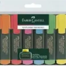Faber-Castell Yeşil Gövde Fosforlu 6+2 Poşet