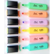 Masis Pastel Renk Fosforlu Işaretleme Kalemi 6'lı