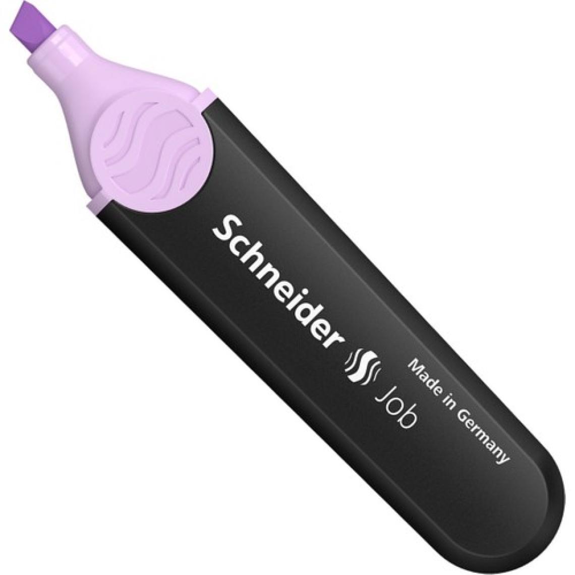 Schneider JB150 1528 Pastel Lavanta Fosforlu Kalem – Yumuşak Tonlu ve Göz Yormayan Metin Vurgulayıcı