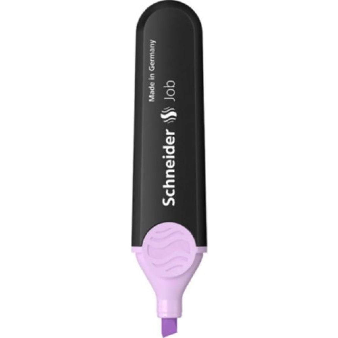 Schneider JB150 1528 Pastel Lavanta Fosforlu Kalem – Yumuşak Tonlu ve Göz Yormayan Metin Vurgulayıcı