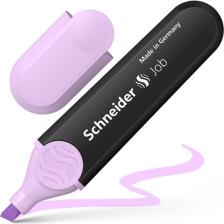 Schneider JB150 1528 Pastel Lavanta Fosforlu Kalem – Yumuşak Tonlu ve Göz Yormayan Metin Vurgulayıcı