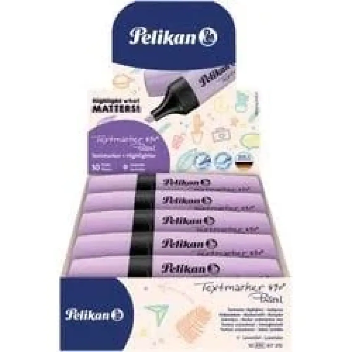 Pelikan Fosforlu Kalem Pastel Lavanta