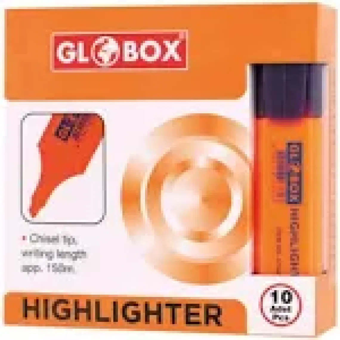 Globox Highlighter Fosforlu Kalem 10'lu