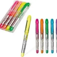 Mikro Ah601-4 Fosforlu Kalem 4 Renkli Set