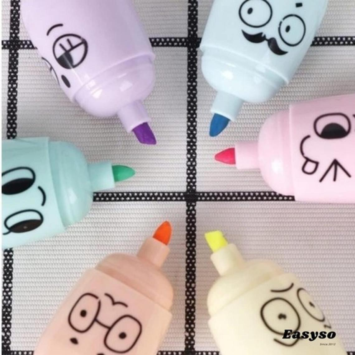Cmk Mini Havuç Fosforlu Kalem Seti 6 Pastel Renk
