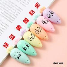 Cmk Mini Havuç Fosforlu Kalem Seti 6 Pastel Renk