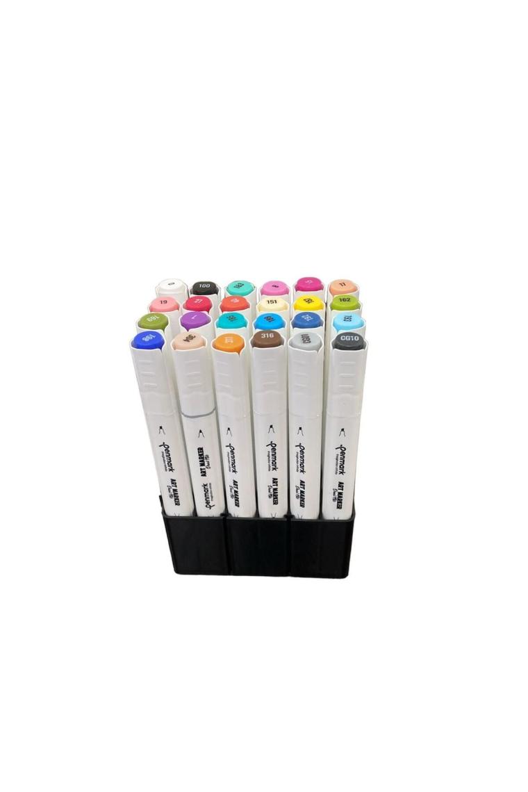 Penmark Marker's Art Brush Kalem 24 ' Lü Set