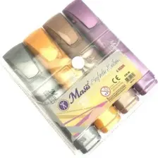 Masis Metalik Fosforlu Kalem 4 Renk 4'lü