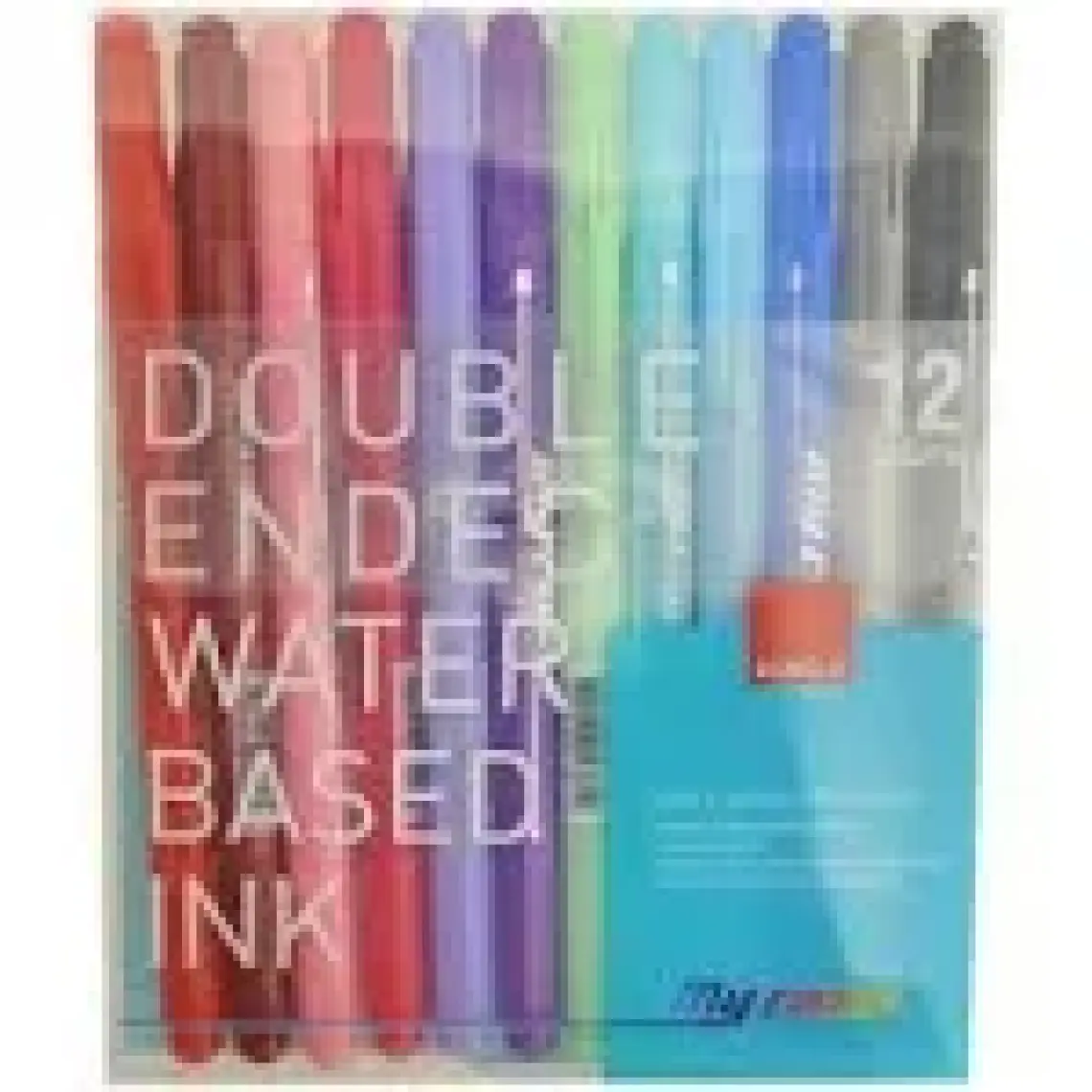 Dong-A My Color2 Çift Taraflı Keçeli Kalem 12 Renk