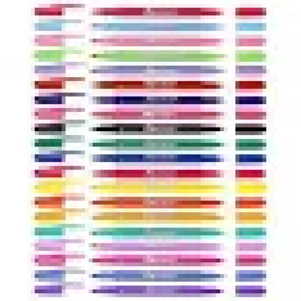 Dong-A My Color2 Çift Taraflı Keçeli Kalem 12 Renk