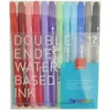 Dong-A My Color2 Çift Taraflı Keçeli Kalem 12 Renk