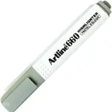 Artline 660 Fosforlu Kalem Pastel Gri 1,0-4,0 mm Kesik Uç – Tekli, Desensiz, Ofis ve Okul Kullanımına Uygun