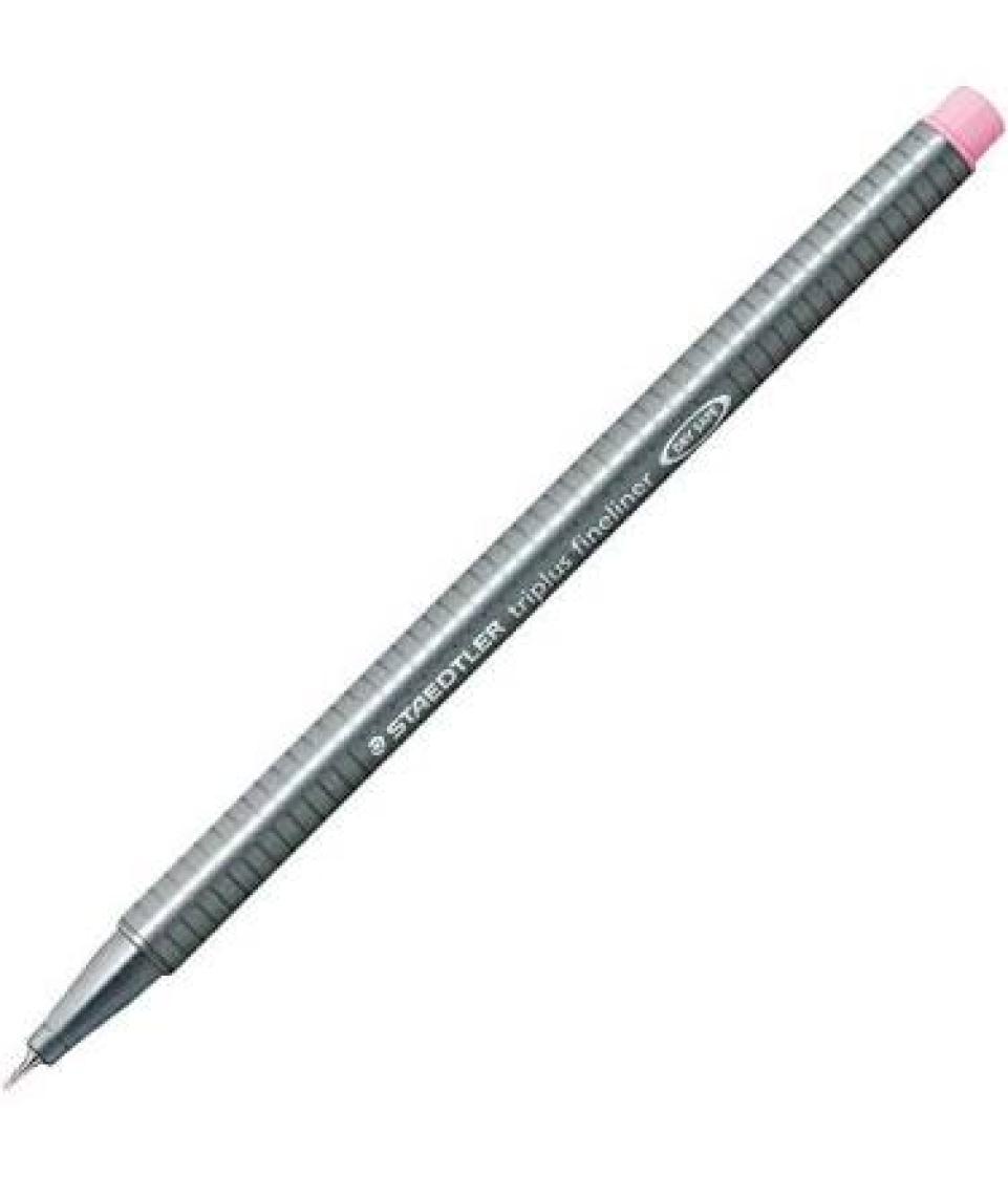 Staedtler Triplus Üçgen Fineliner Kalem Açık Pembe 334-21