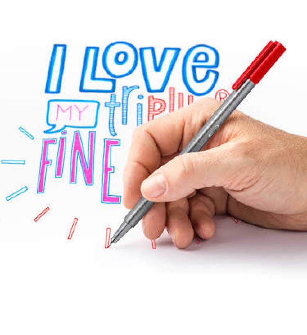 Staedtler Triplus Üçgen Fineliner Kalem Açık Pembe 334-21
