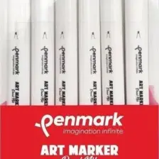 Penmark Marker's Art Brush Kalem 24 ' Lü Set