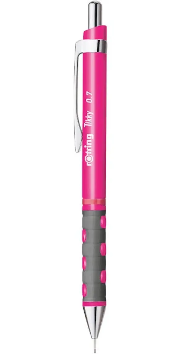 Rotring Versatil Tikky Kalem 0.7 uç Neon Pembe 2007218