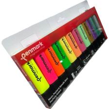 Penmark Fosforlu Kalem 12 Li Asetat Karışık Renk 4 Neon +4 Pastel+4 Simli 8683181701878 HS-505-12NPS 709698