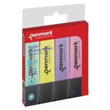Penmark Fosforlu Kalem 4lü Asetat Karışık Renk Pastel HS-505 4p