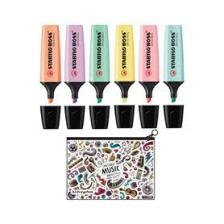 Stabilo Boss Pastel Fosforlu Kalem 6 Adet Boss