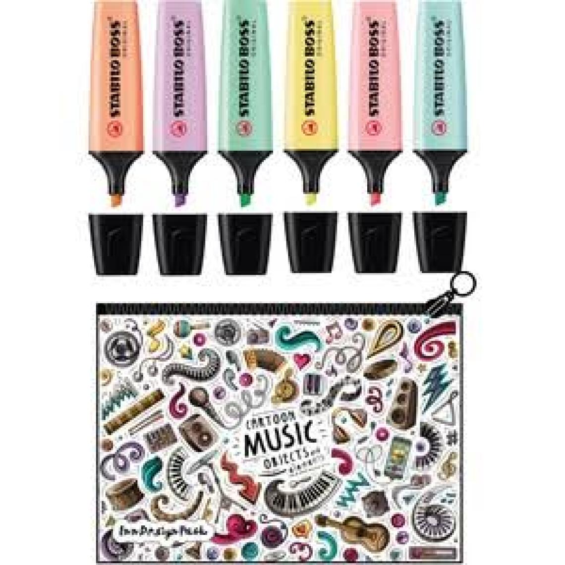 Stabilo Boss Pastel Fosforlu Kalem 6 Adet Boss