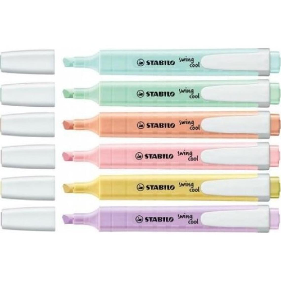 Stabilo Swing Cool 6'Lı Pastel İşaretleme Kalemi