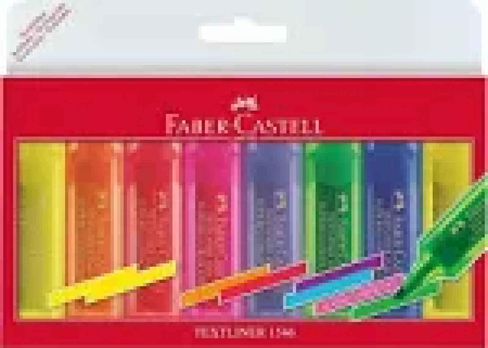 Faber-Castell Şeffaf Gövde Fosforlu Kalem 6+2 Poşet