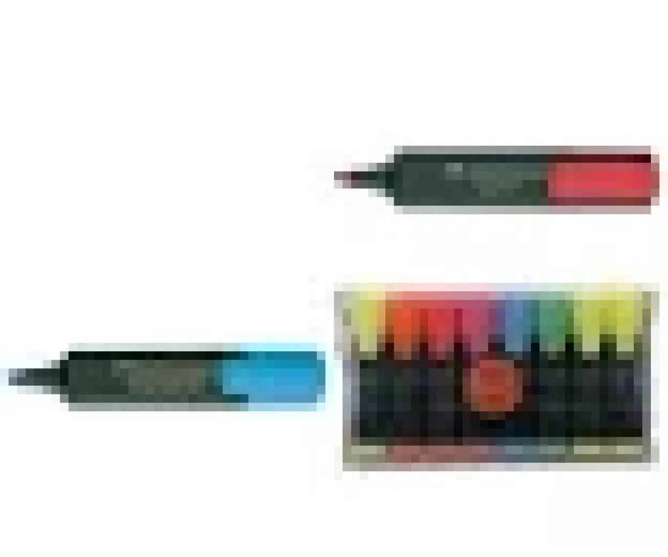 Faber-Castell Şeffaf Gövde Fosforlu Kalem 6+2 Poşet