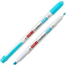 Dong-A Twinliner Soft Fosforlu Kalem Gök Mavi No:37