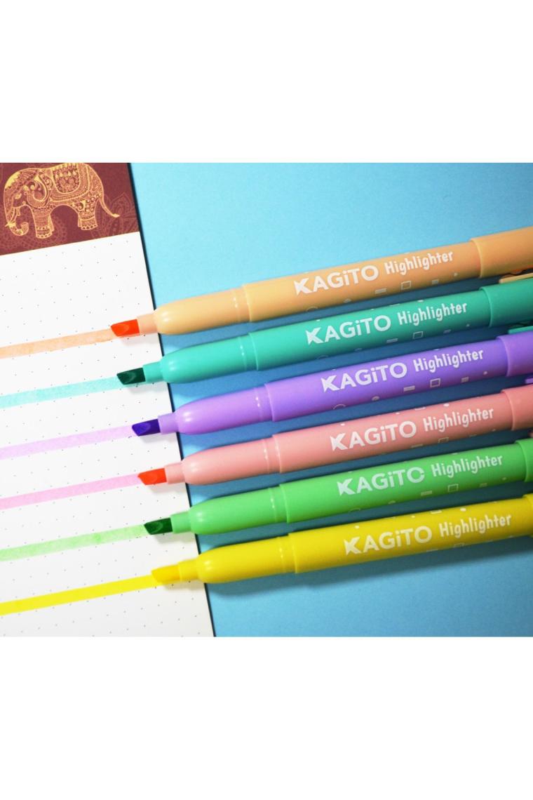 Pastel Highlighter Kalem Seti 6’lı