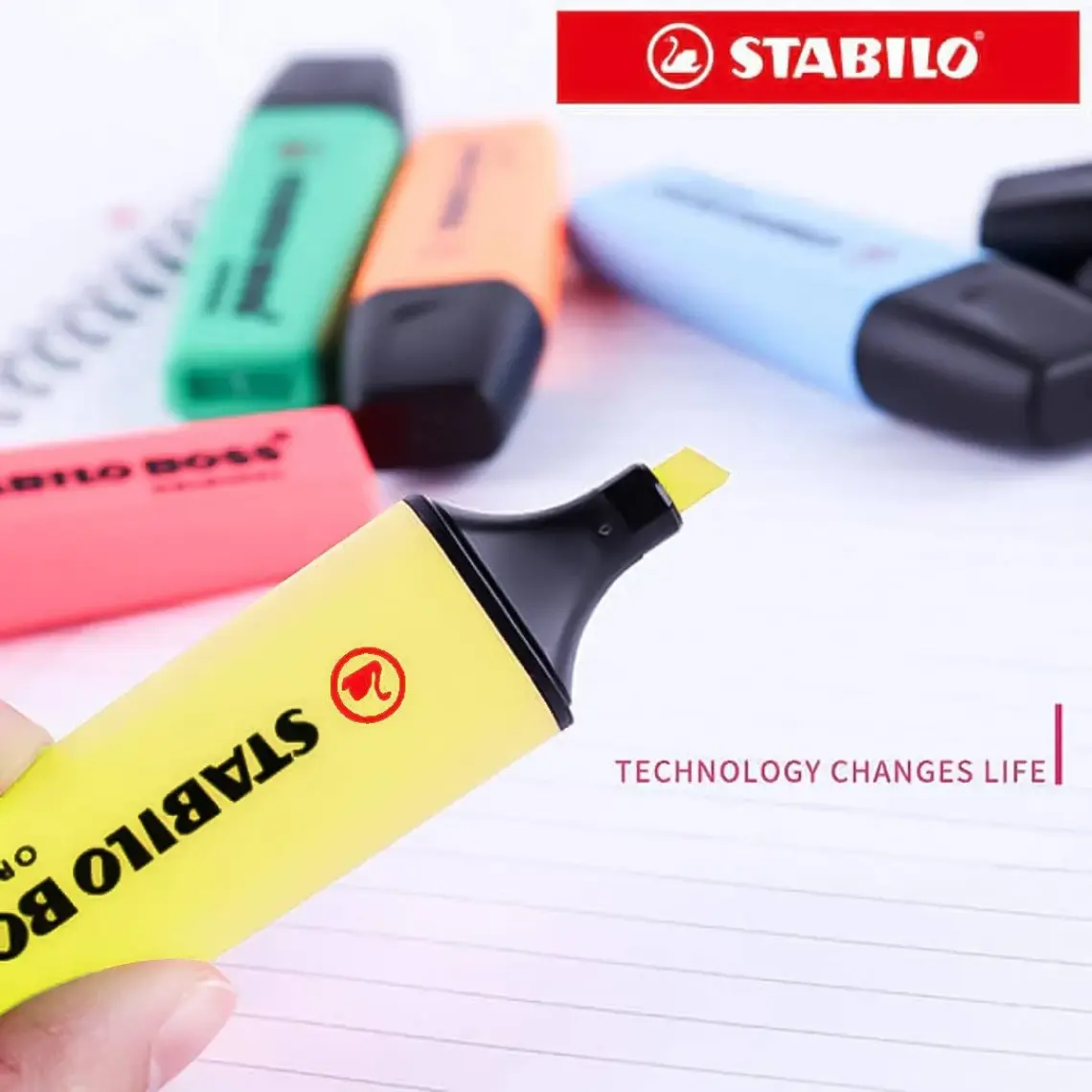 Stabilo Boss Fosforlu Kalem Pembe