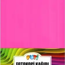 Puti A4 Fosforlu Renkli Fotokopi Kağıdı 100Lü 5 Renk