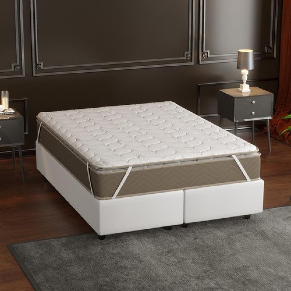 Mobpazar Full Ortopedik Bamboo Yatak Pedi 150X200 Cm,yatak Şiltesi,topper