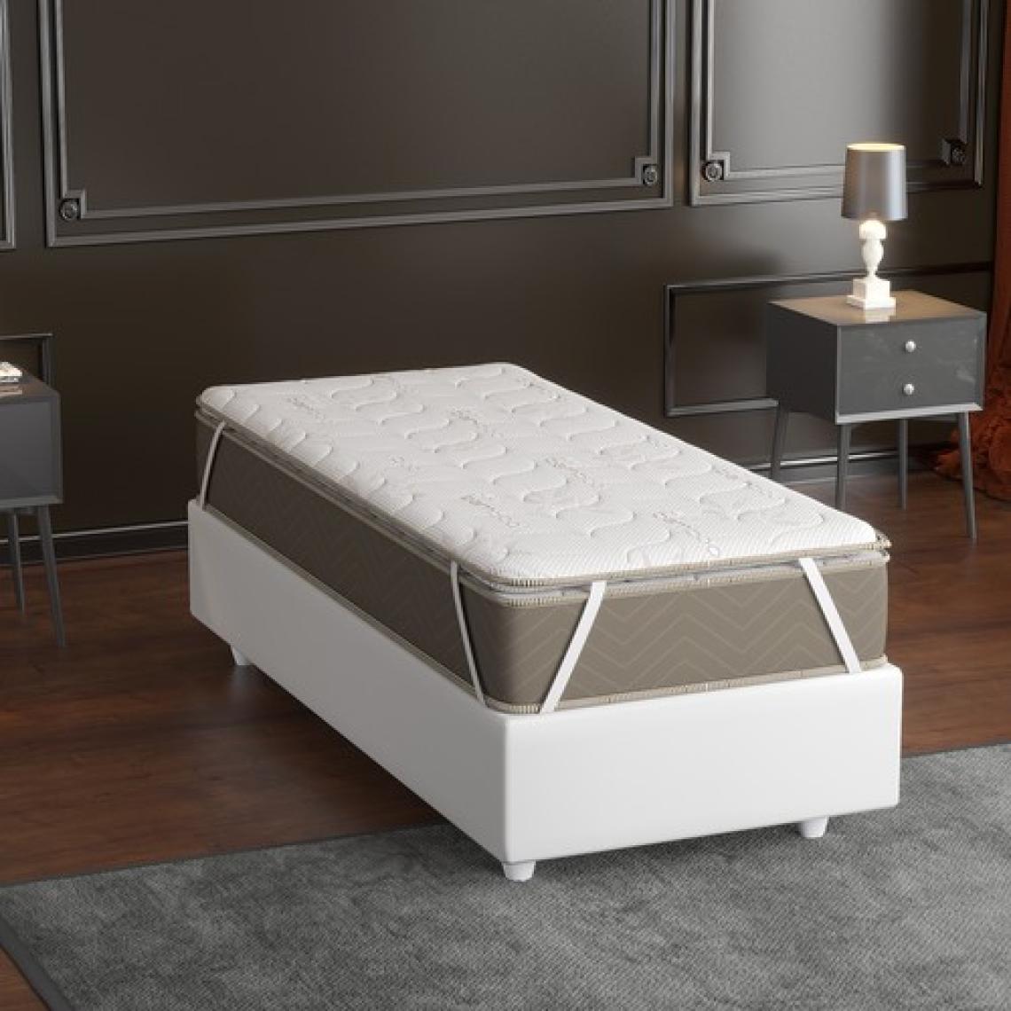 Mobpazar Full Ortopedik Bamboo Yatak Pedi 90X200 Cm,yatak Şiltesi,topper