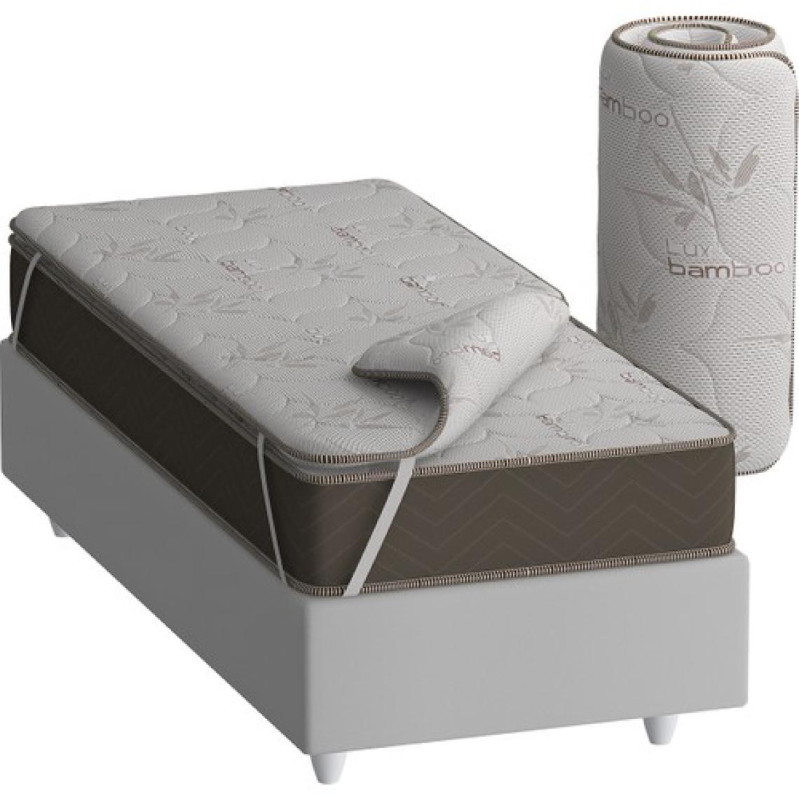 Mobpazar Full Ortopedik Bamboo Yatak Pedi 90X200 Cm,yatak Şiltesi,topper