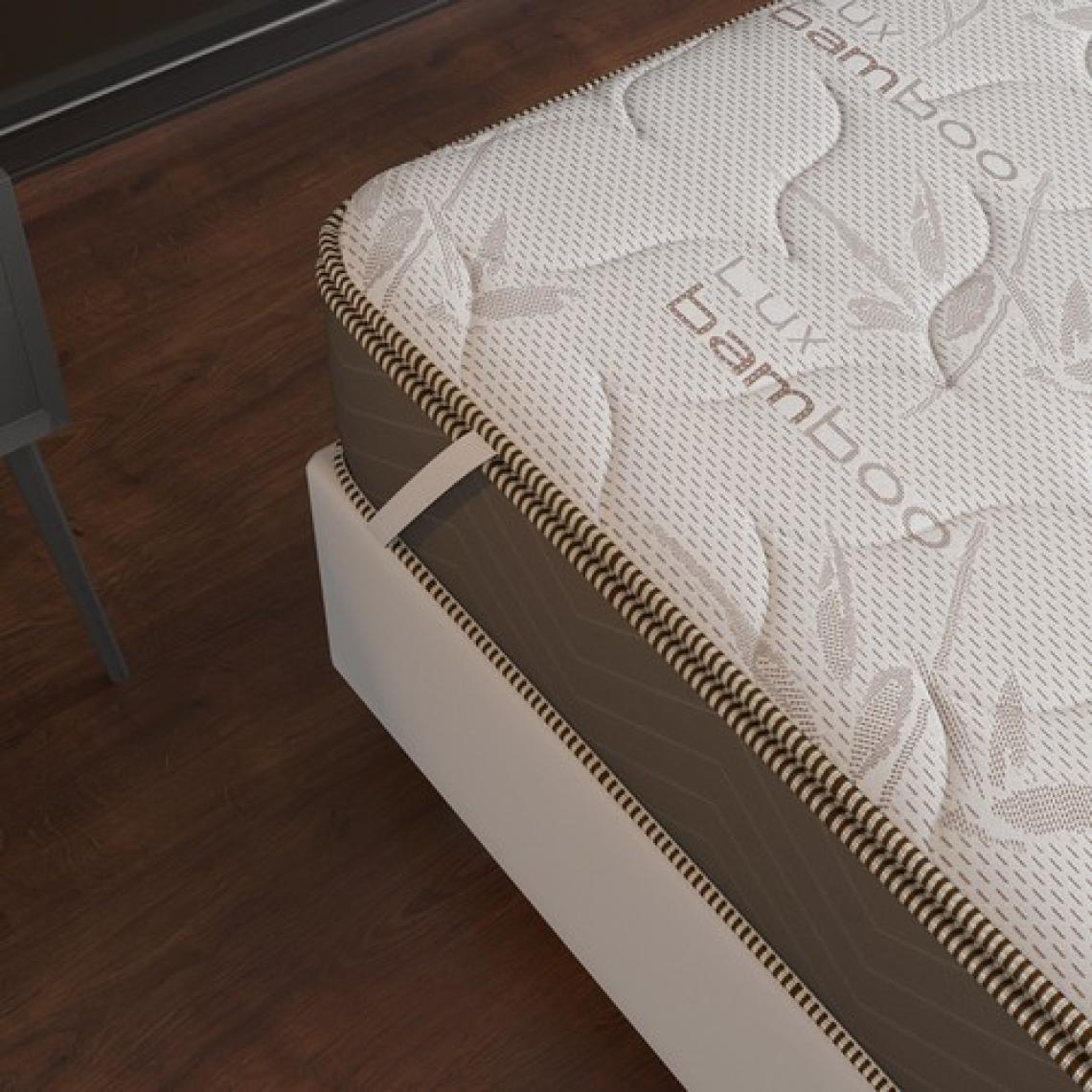 Mobpazar Full Ortopedik Bamboo Yatak Pedi 90X200 Cm,yatak Şiltesi,topper